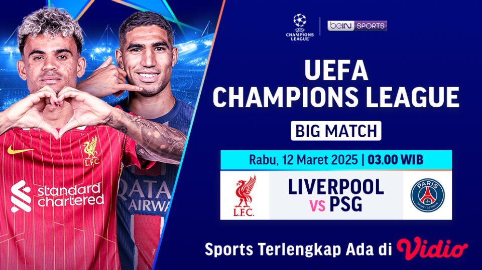 live streaming liverpool vs psg liga champions