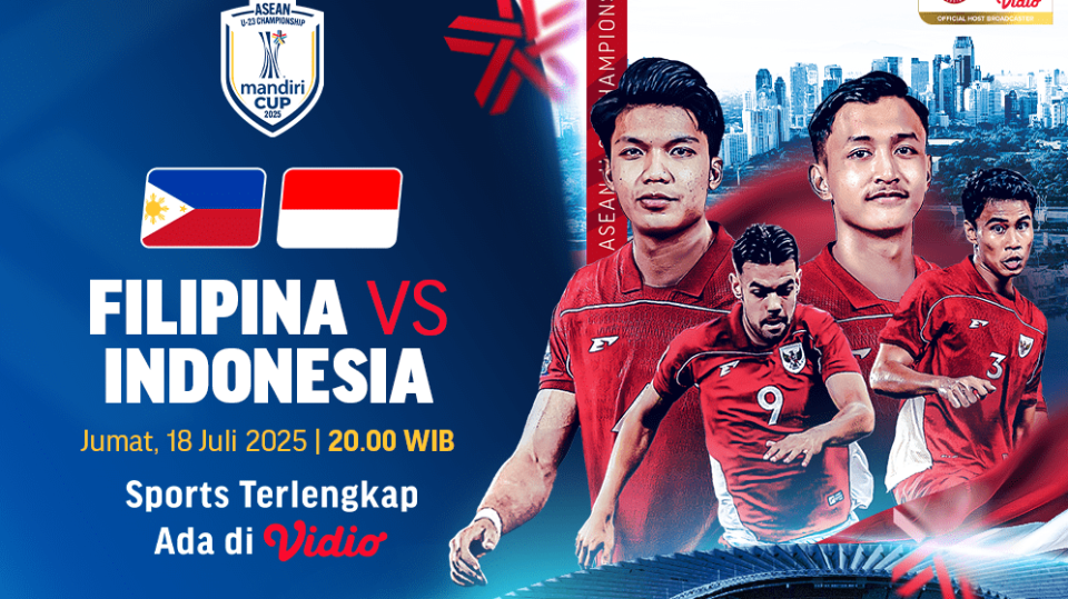 ATK BOLA_ASEAN U23 Mandiri Cup 2025_Philippines vs Indonesia