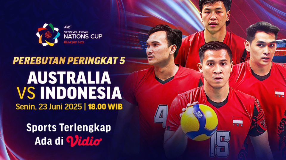 avc australia vs indonesia