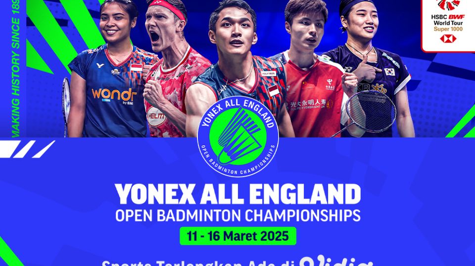 live streaming bwf all england 2025