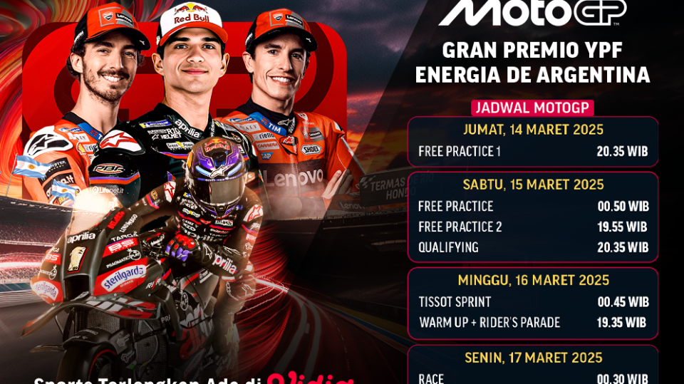 jadwal live streaming motogp argentina