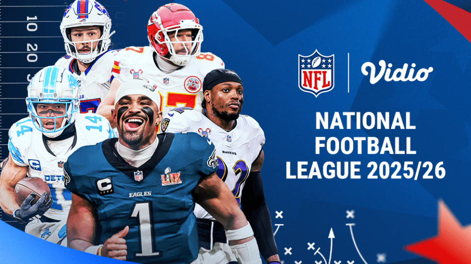 Live streaming NFL eksklusif di Vidio. (dok. vidio.com)