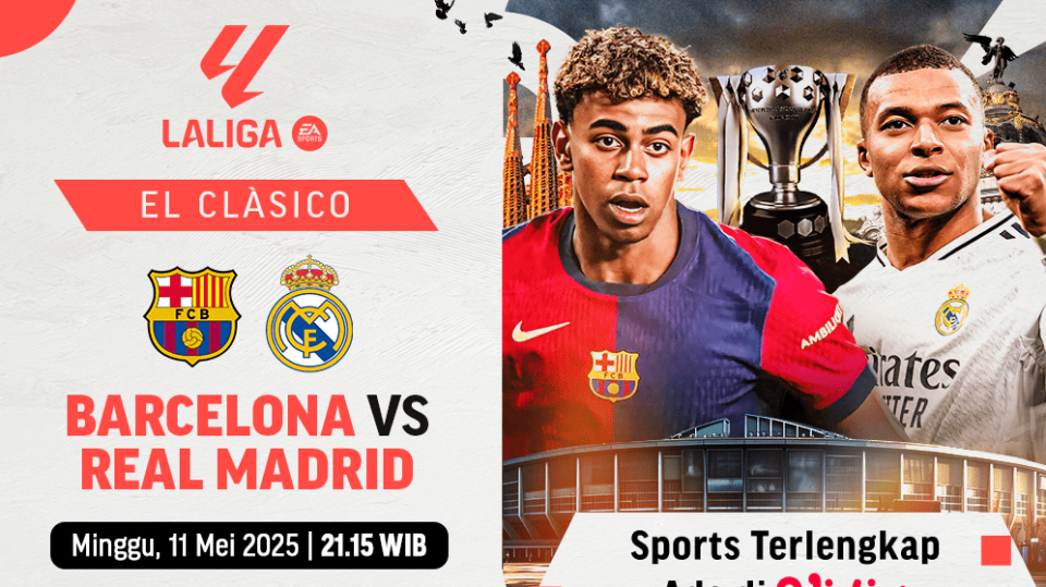 ATK Bola_La Liga 24_25_Barcelona vs Real Madrid