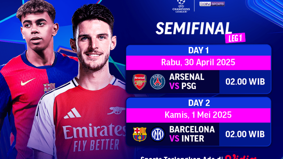 nonton semifinal liga champions
