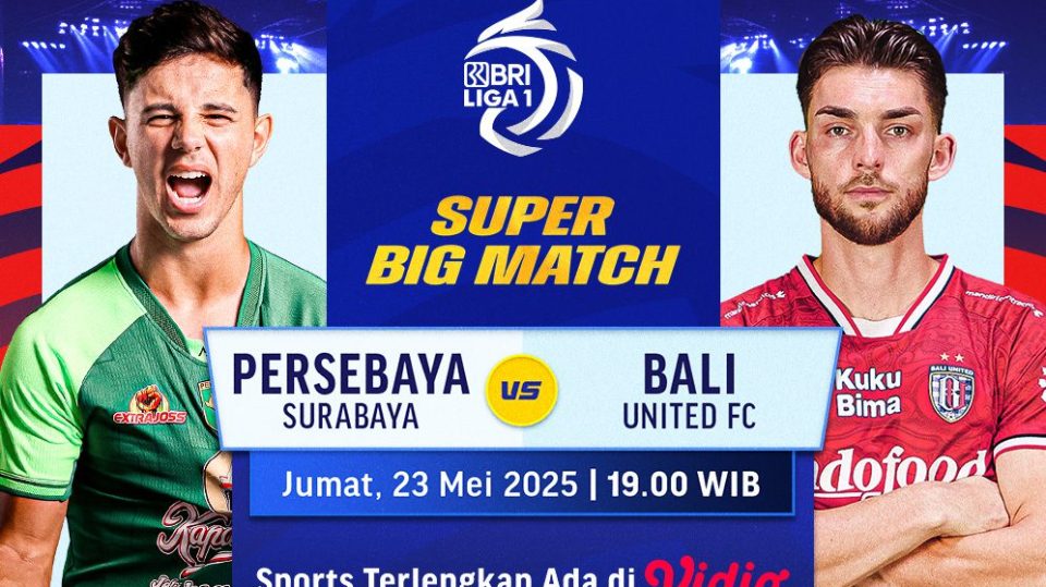 persebaya vs bali united