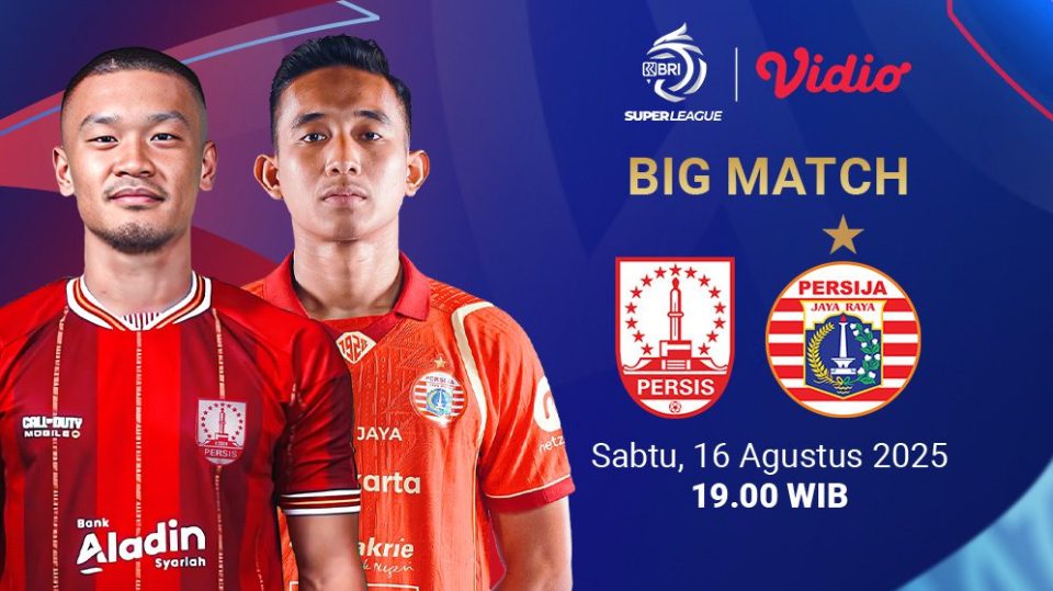 Persis vs Persija Live di Vidio