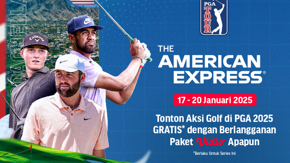 jadwal live streaming pga tour the american express 2025