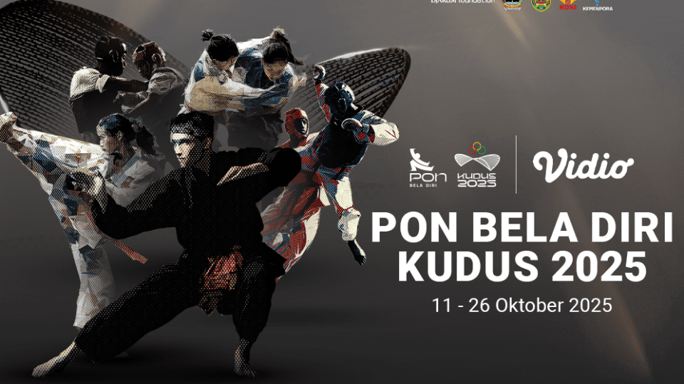 Saksikan PON Bela Diri Kudus 2025 tayang di Vidio. (dok. vidio.com)