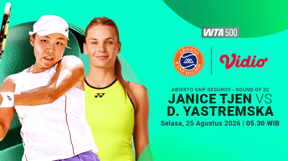 ATK Bolanet_WTA 2026_Abierto GNP_Janice Tjen vs Yastremska