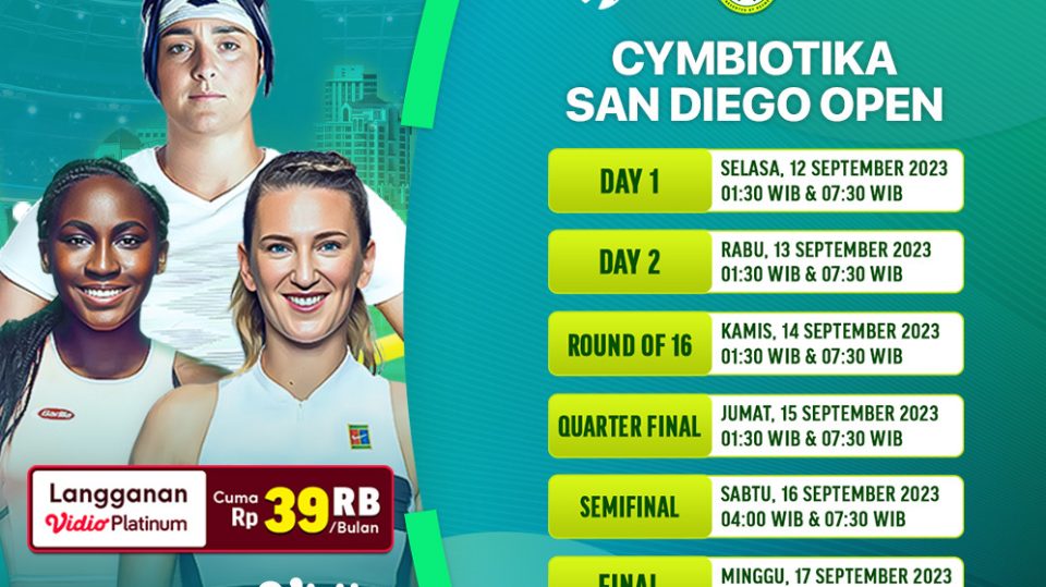 Streaming WTA 500: Cymbiotika San Diego Open 2023