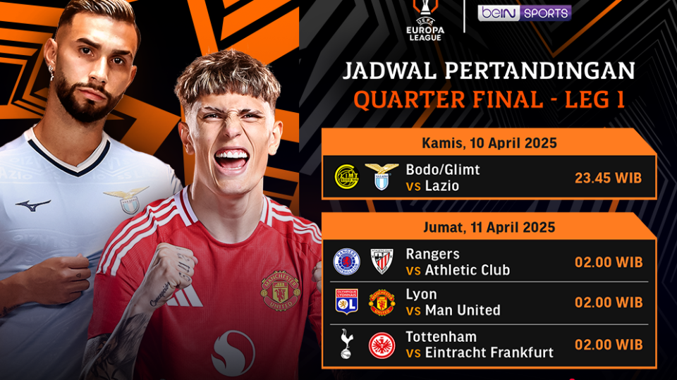 Liga Europa 2024/25 Quarter Final