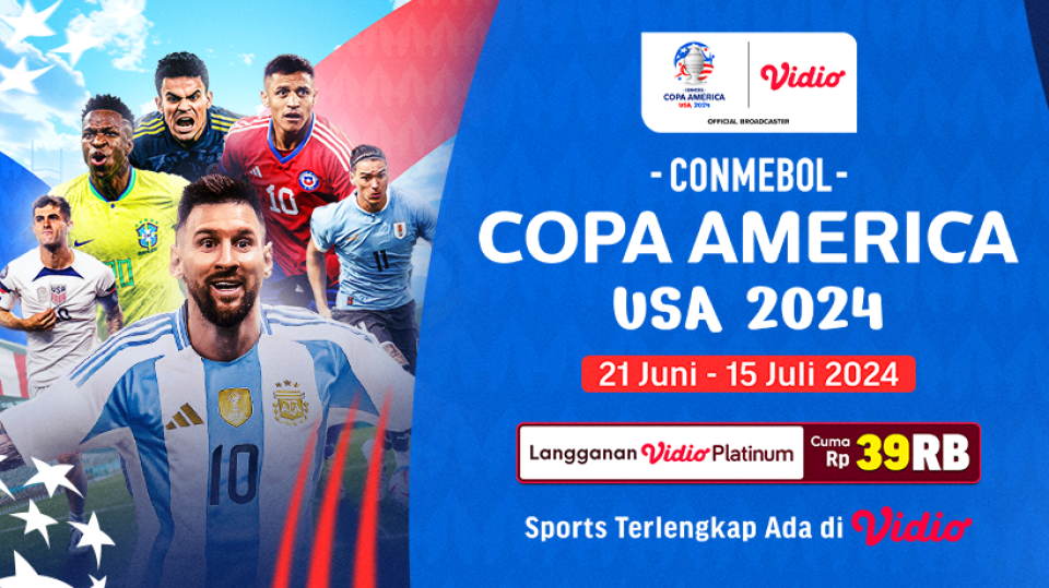 Siaran langsung Copa America 2024