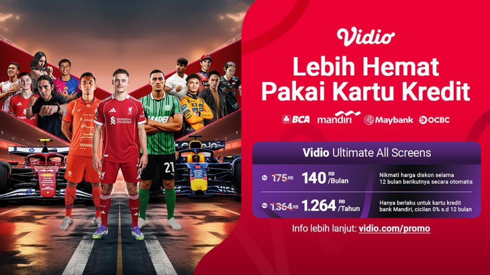 Vidio Promo Kartu Kredit