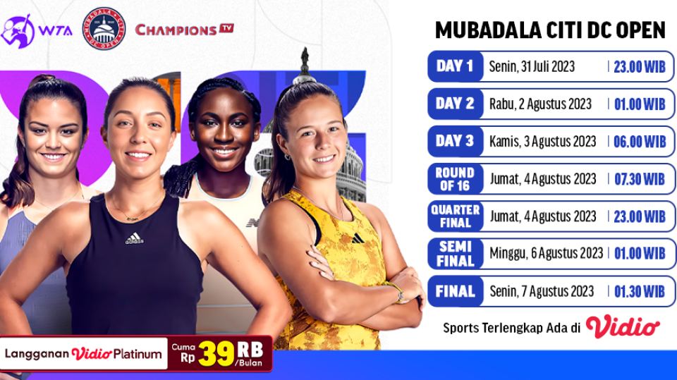 WTA Mubadala Citi DC Open 2023