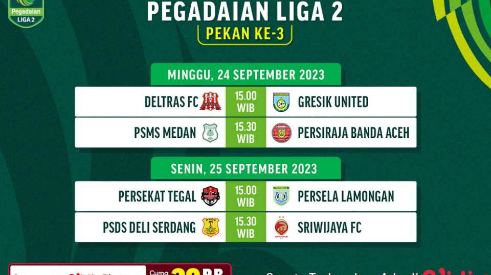 Siaran Langsung Liga 2