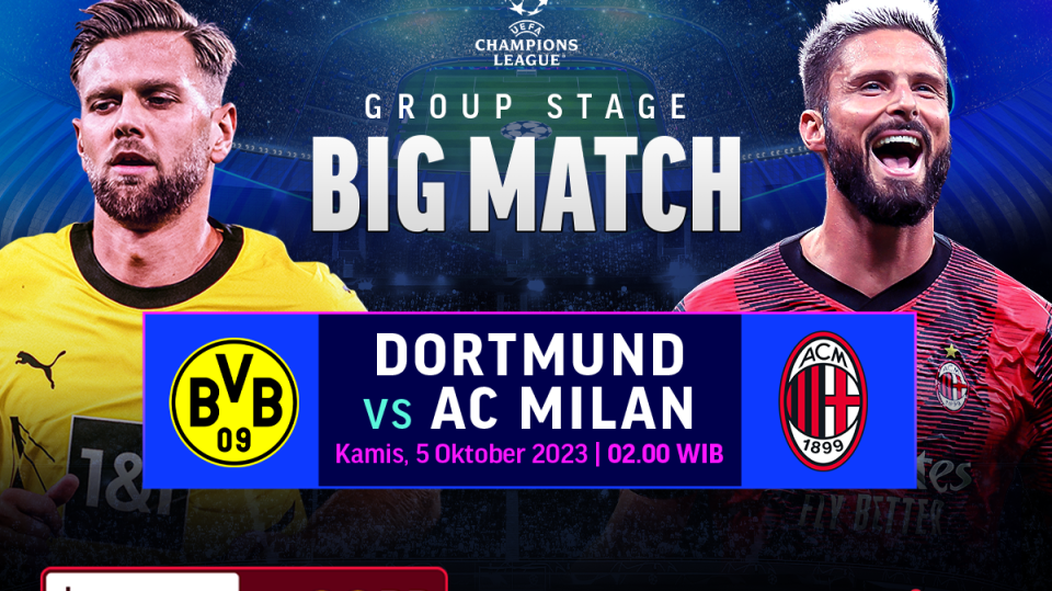 Dortmund vs AC Milan UEFA Champions League