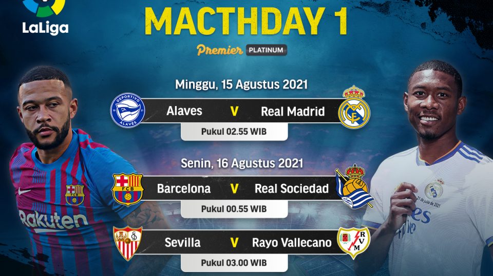 Link Live Streaming La Liga 2021 Pekan Ini, Real Madrid vs Alaves