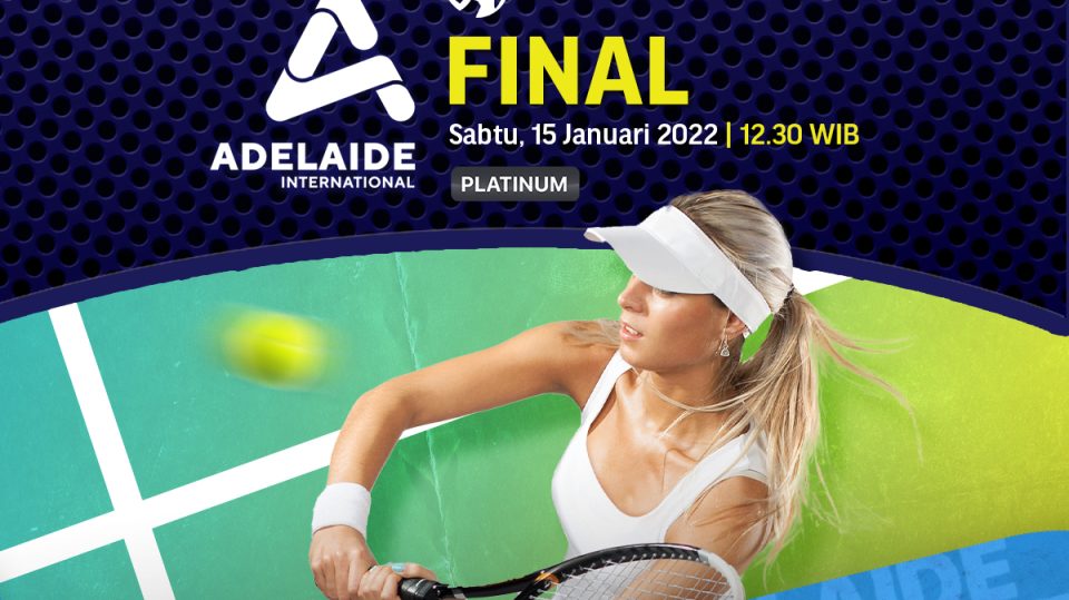 Ini Link Live Streaming Final WTA 250 Adelaide International 2 2022