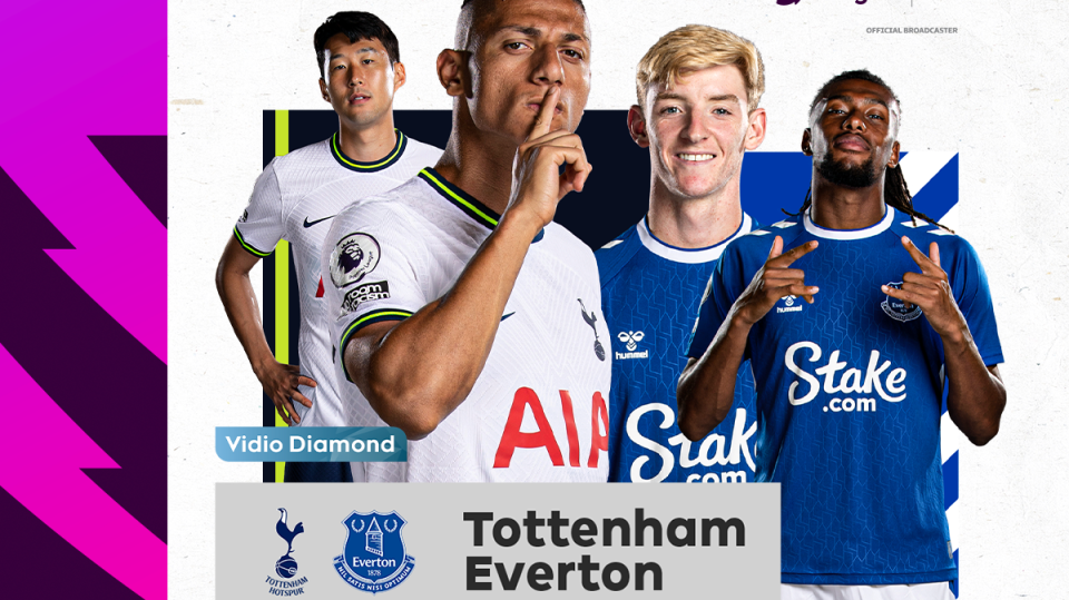 Link Live Streaming Tottenham Hotspur vs Everton di EPL 2022/23