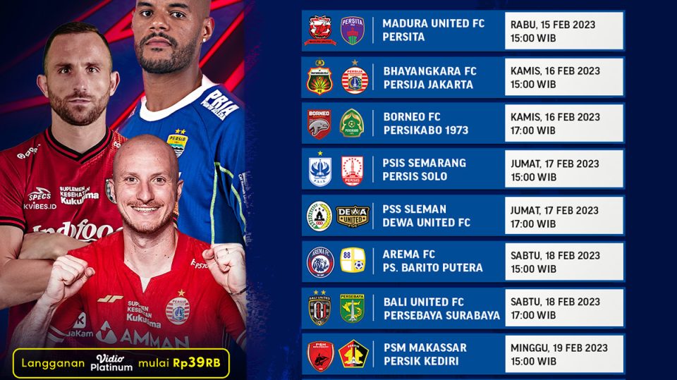 BRI Liga 2022/2023 Pekan Ke-23