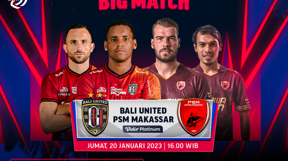 Bali United vs PSM Makassar