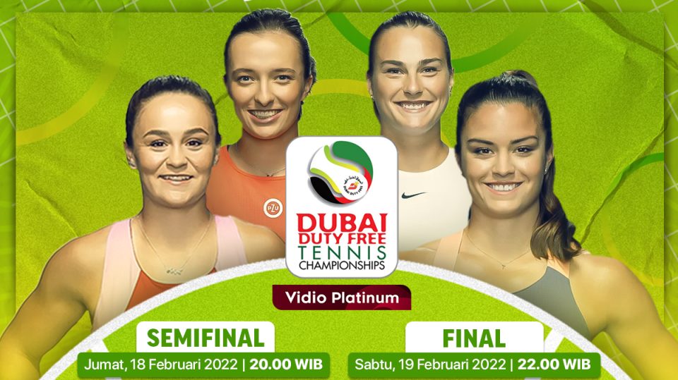 Live Streaming WTA 500 Dubai Duty Free Tennis Championships