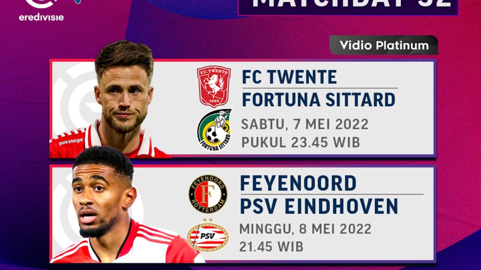 Link Live Streaming Feyenoord vs PSV: Jadwal Liga Belanda Pekan Ini