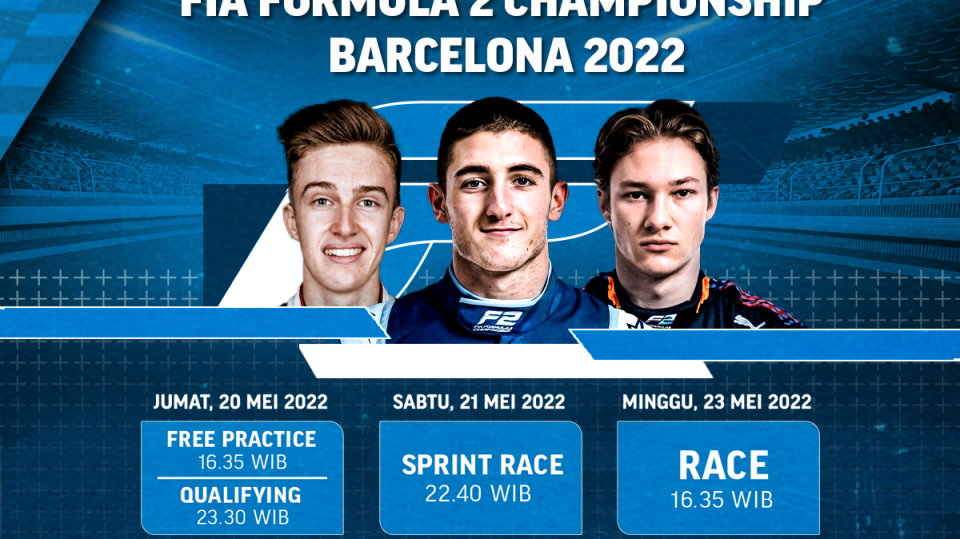 Jadwal FIA Formula 2 Spanyol 2022 Akhir Pekan Ini