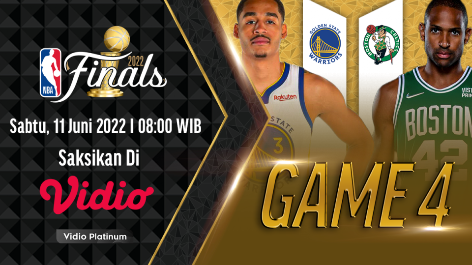 Nonton NBA Finals Live Stream: Celtics vs Warriors Game 4