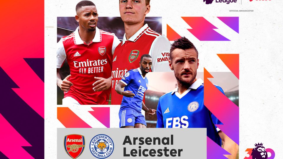 Link Live Streaming Arsenal vs Leicester City di EPL 2022/23