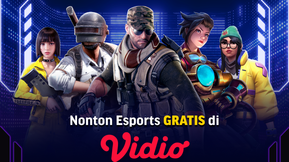 nonton esports gratis di vidio
