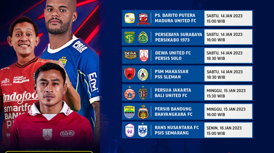 BRI Liga 1 2022/2023 Pekan ke-18