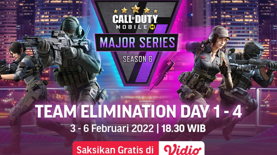 Live Streaming CODM Major Series Season 6 - Team Elimination Day 1-4