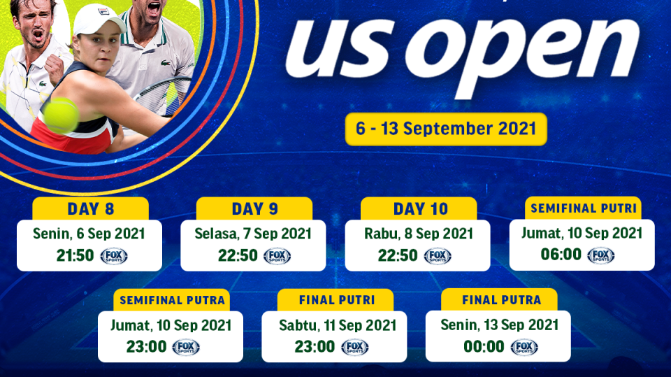 Streaming Tennis Grand Slam US Open 2021 Final di FOX Sports