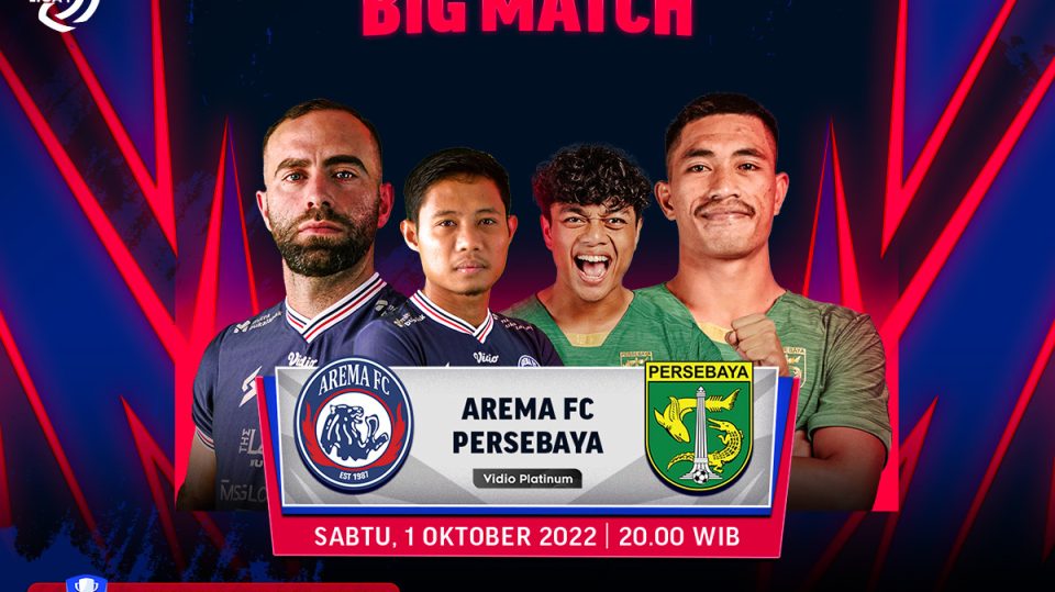 Link Live Streaming Arema vs Persebaya Surabaya