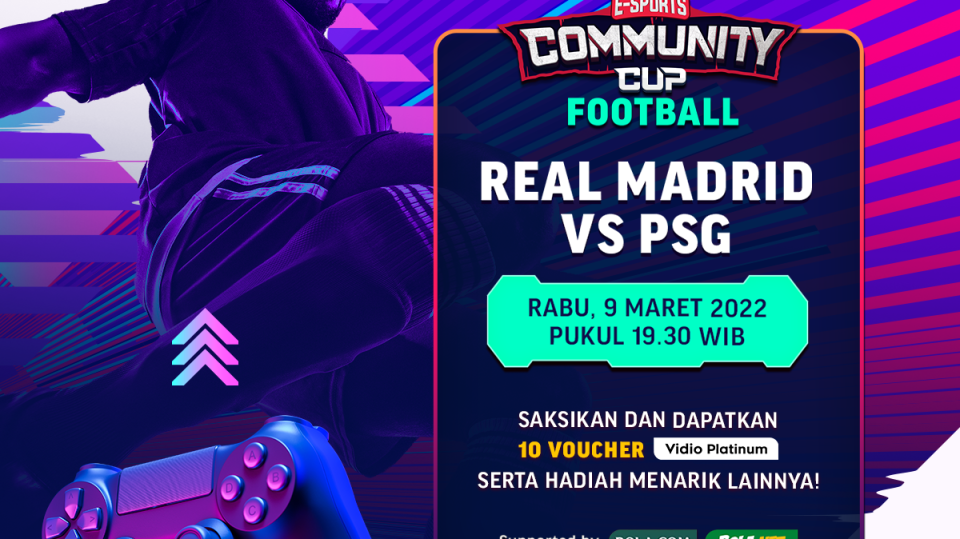 Live Streaming Vidio Community Cup Football - Real Madrid vs PSG