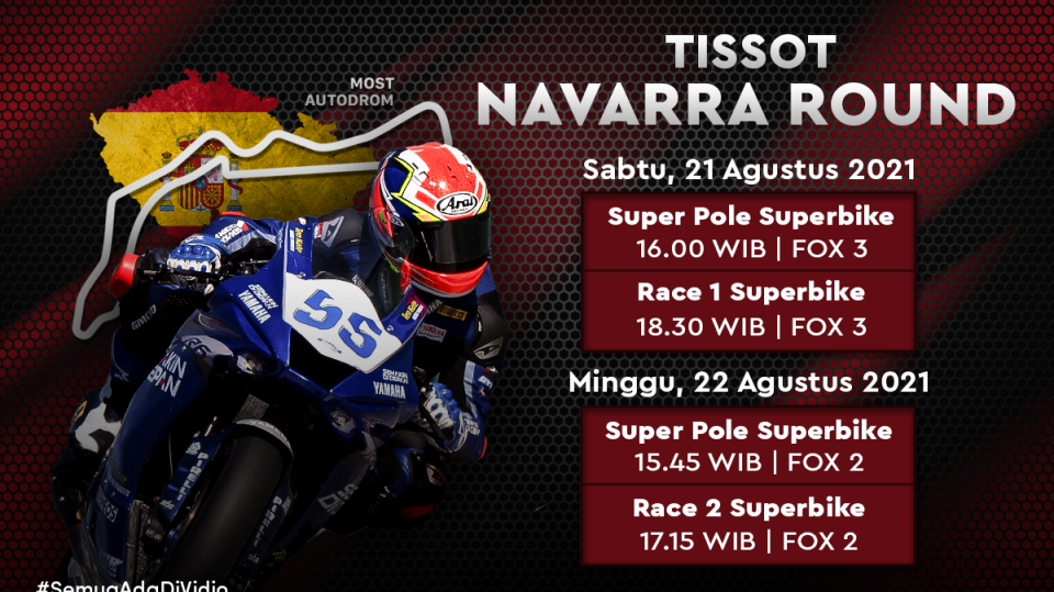 Link Live Streaming World Superbike Championship (WSBK) Spanyol 2021 di FOX Sports