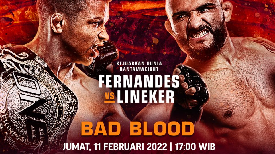 Bibiano Fernandes vs John Lineker, Live Streaming ONE: BAD BLOOD di Vidio