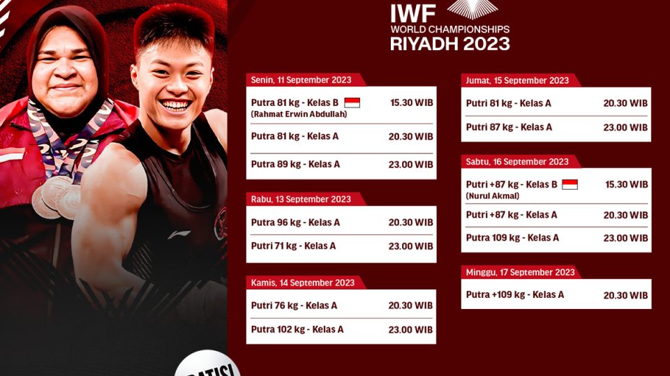 live streaming IWF World Championship 2023