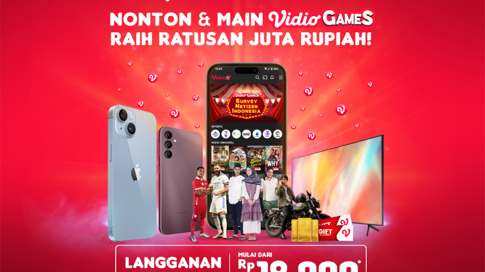 promo Vidio Platinum THR Rp19.000