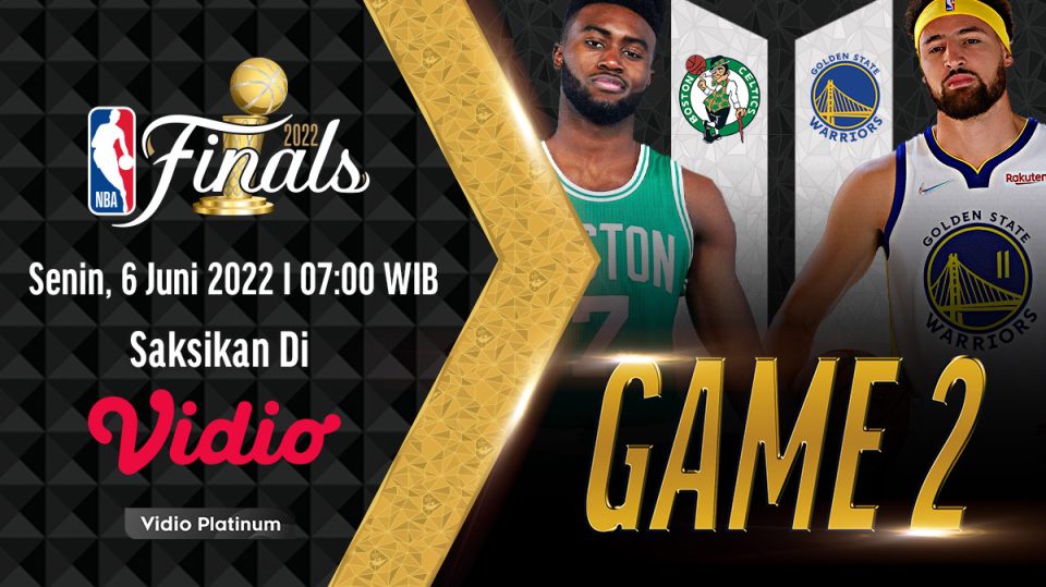 Link Live Streaming Warriors vs Celtics: Final NBA 2022 Game 2