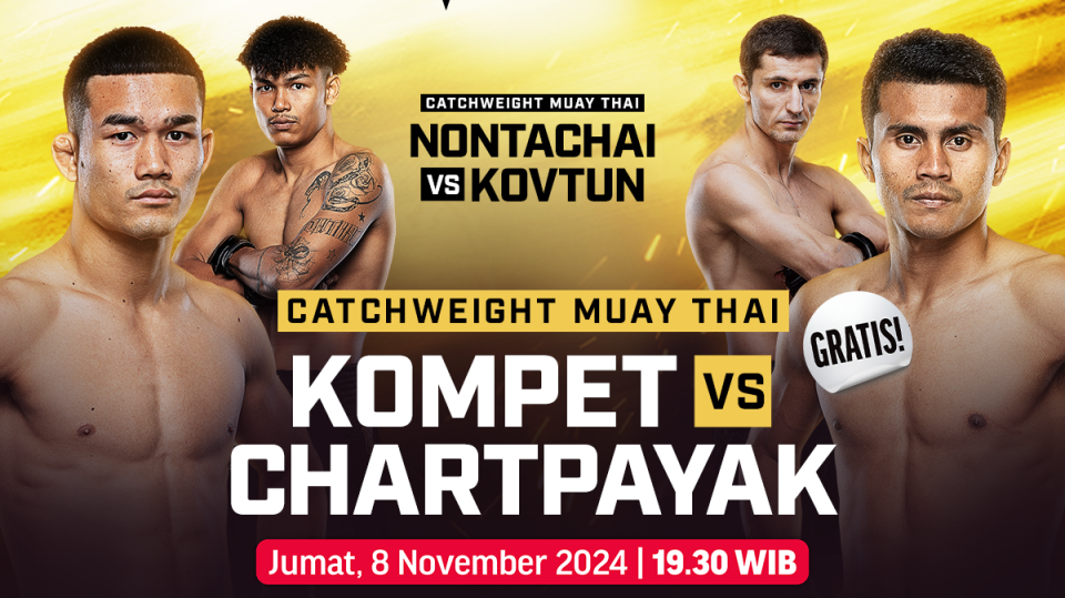 Jadwal dan live streaming One Friday Fights 86