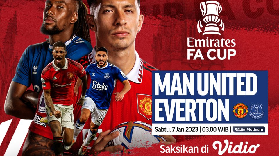 Manchester United vs Everton Piala FA
