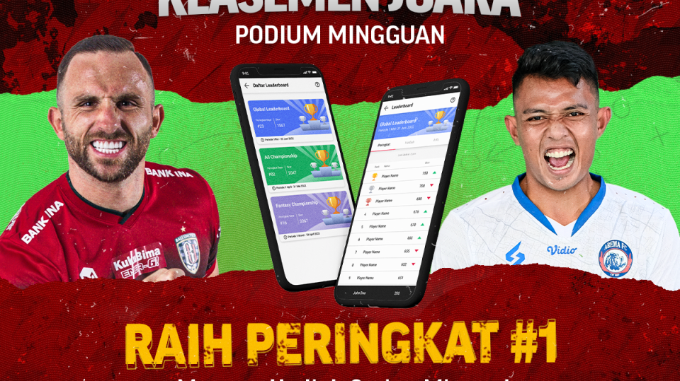 Ayo Ikuti Kontes Liga UEL di Podium Mingguan Fantasy Team!