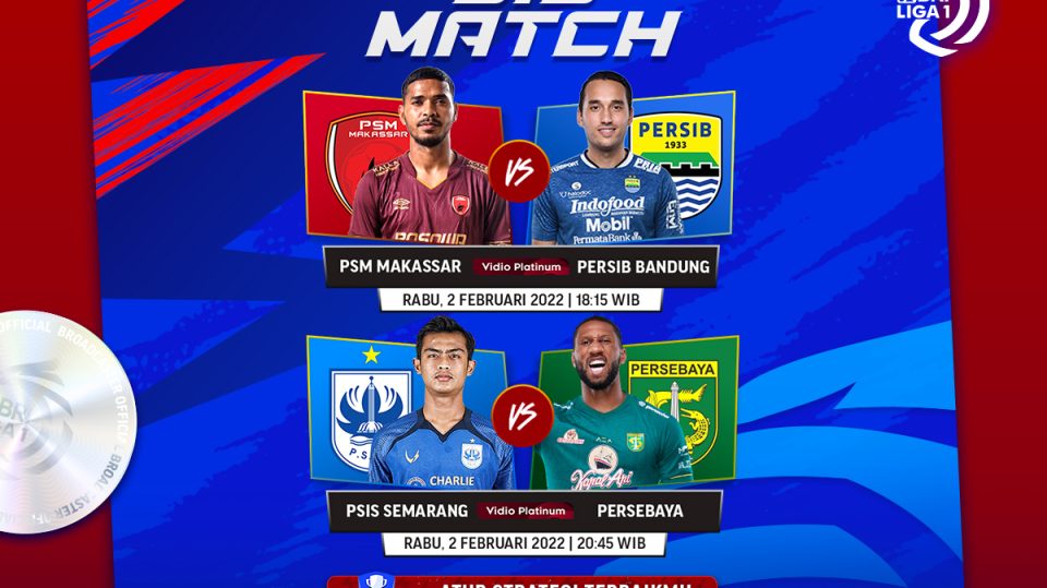Jadwal dan Link Live Streaming Liga 1 2021-22 Hari Ini, Rabu 2 Februari 2022