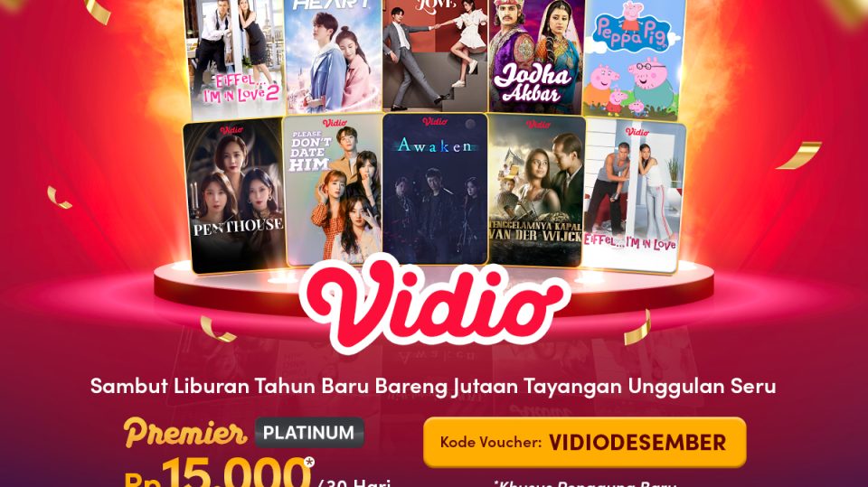 Promo vidio bulan desember akhir tahun