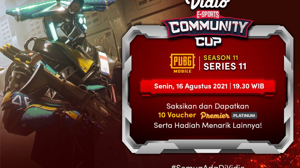 Nonton Live Streaming Vidio Community Cup Season 11 PUBG Mobile