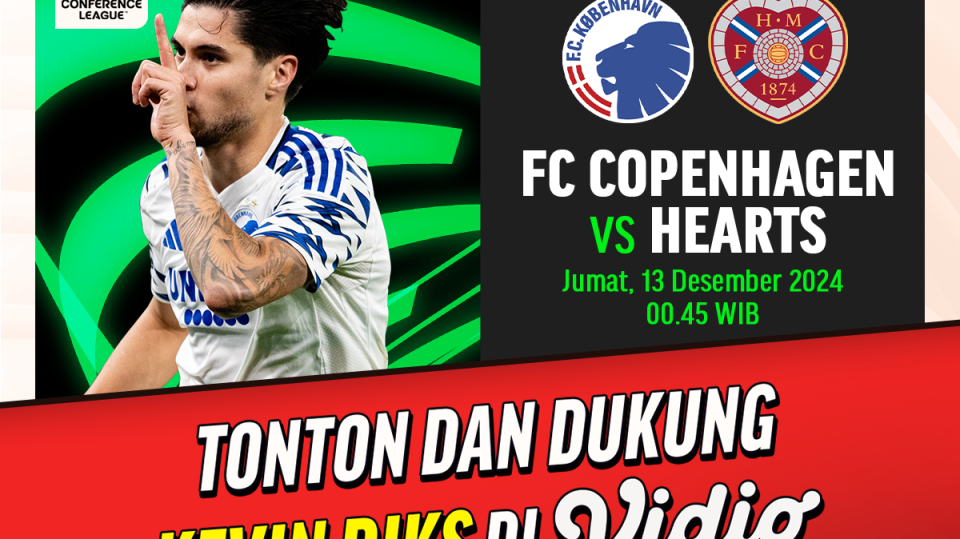 link live streaming fc copenhagen vs hearts UECL