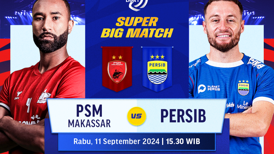 siaran langsung PSM vs Persib