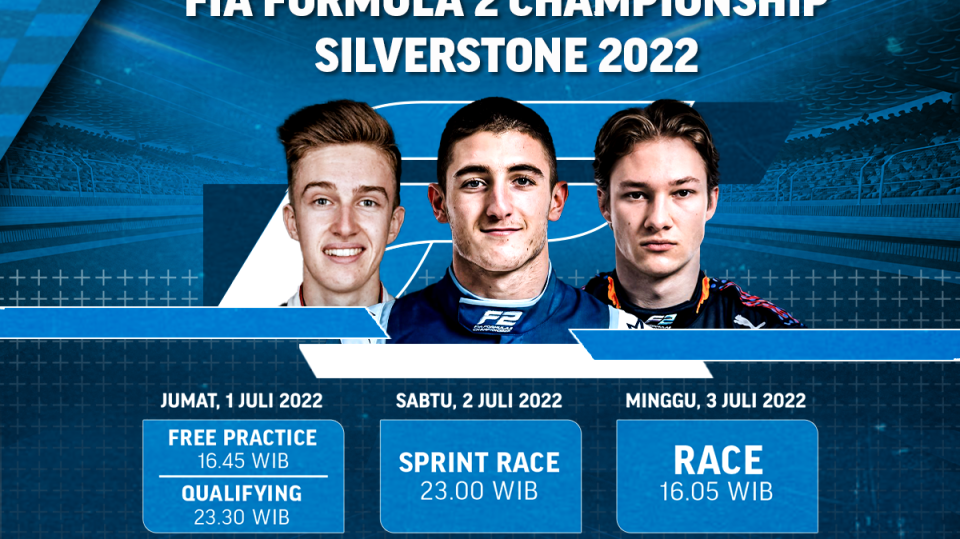 Jadwal Lengkap FIA Formula 2 Silverstone 2022